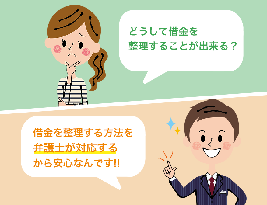 どうして借金を減らすことが出来る？借金を減らす法律を国が認めてるからなんです!!