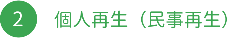 個人再生（民事再生）